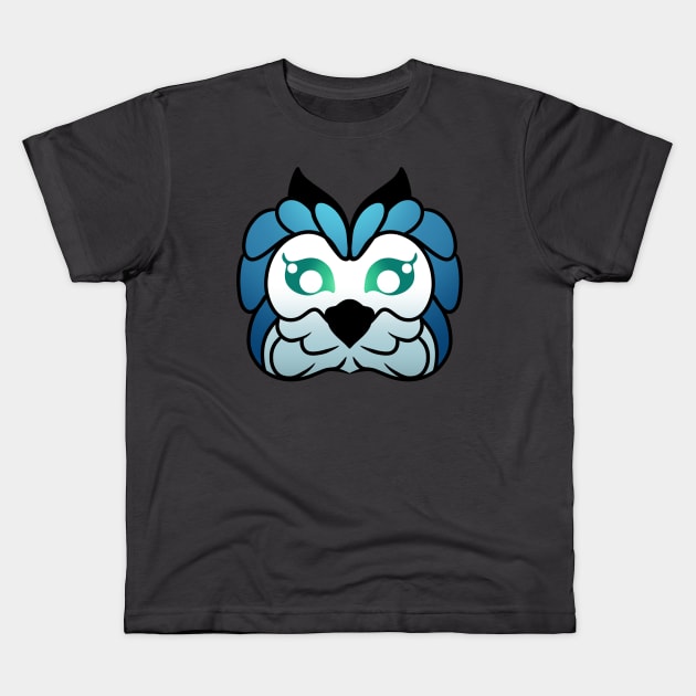 Cutie Owl Kids T-Shirt by SoraLorr